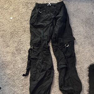 PacSun Black Cargo Pants